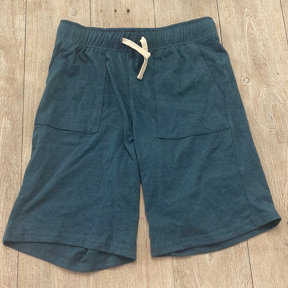 Boys cat and Jack summer blue shorts NWOT 12/14